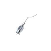 Slade Femtosecond Hydrodissection Cannula, 23ga, Vaulted From Bend, Vertically Flattened Tip, Posterior Flow, Working Length 14mm, Overall Length 1-1/2" (38mm) AE-7654