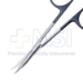 Stevens Tenotomy Scissors, Super Cut, Curved, Blunt Tips, Botttom Blade Serrated, Black Ring Handles, Overall Length 4-1/2" (115mm) - 19-133168