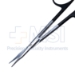 Stevens Tenotomy Scissors, Super Cut, Straight, Blunt Tips, Bottom Blade Serrated, Black Ring Handles, Overall Length 4-1/2" (115mm) - C5484