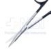 Stevens Tenotomy Scissors, Super Cut, Straight, Blunt Tips, Botttom Blade Serrated, Black Ring Handles, Overall Length 4-1/2" (115mm) - 19-133166