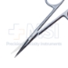 Eye Scissors, Straight, Sharp Tips, 32mm Mid-Screw To Tip, Ring Handle, Polished Finish On Blades, Overall Length 4-1/4" (109mm) - 11-5-8511