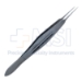 Straight Tying Forceps, Straight Shafts, 5mm Tying Platform, Wide Handle, Dull Finish, Overall Length 4-3/8" (110mm) - 5-2908