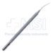 Seibel Nucleus Chopper, Use In LH, RH Dominant, Angled, 15mm Bend To Tip, 0.5mm Olive Shaped Tip, Curved Inside Cutting Edge, Round Knurled Handle, Overall Length 4-5/8" (117mm) - 9-25627