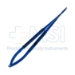 Jacobson Micro Needle Holder, Titanium, Straight, Diamond Coated 12mm x 1mm Jaws, Slim-Line Box Lock, Suture 5-0 Or Smaller, Round Handle, Overall Length 8-1/4" (210mm) - 4114-180
