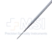 Twist Fixation Hook, Right Clockwise 0.5mm Large Twist Hook, Round Knurled Handle, Polished Finish, Overall Length 4-3/8" (111mm) - 5-1654-L