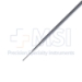 Twist Fixation Hook, Left Counterclockwise 0.5mm Large Twist Hook, Round Knurled Handle, Polished Finish, Overall Length 4-3/8" (111 mm) - 5-1655-L