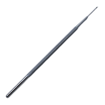 Twist Fixation Hook, Left Counterclockwise 0.5mm Large Twist Hook, Round Knurled Handle, Polished Finish, Overall Length 4-3/8" (111 mm) E0544 L,08-13130,37-927,08-13130,E0544 L