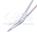 Lister Bandage Scissors, Angled, Probe Tip, Two Tone Finish, Overall Length 7-1/4" (185mm) - 19-13697