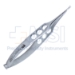 Vannas Scissors, Straight, Extra-Thin Tips, 7mm Blade Length, Mid-Screw To Tip 10mm, Three Hole Handle, Overall Length 4-1/2" (110mm) - 11-5-6221