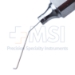 Youens Lasik Lens Manipulating Cannula, 30ga, Double Angle, First Angle 12mm From Bend To Tip, Second Angle 90 Degrees, 0.8mm From Bend To Open End Port, Working Length 2/3" (17mm) - 11-8-6791