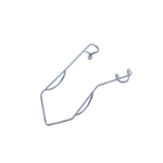 Premature Infant Self Retaining Retractor, Large, Round Wire Blades, Blade Length 6mm, Overall Length 1-1/2" (38mm) 