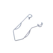Premature Infant Self Retaining Retractor, Large, Round Wire Blades, Blade Length 6mm, Overall Length 1-1/2" (38mm) 