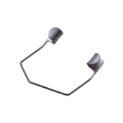 Premature Solid Blade Speculum, V-Shaped End, Blade Length 10mm, Spread 16.5mm, Overall Length 1-1/8" (28mm) E4106 PS,K3-5020,E4106 PS