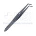 Prince Advancement Forceps, 10.5mm Angled Right Jaws, 4 Teeth Holes, Flat Serrated Handle, Easy Squeeze Spring Lock Quick Thumb Release, Overall Length 4" (102mm) - 1516-5111BX