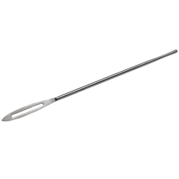 Probe, With Eye, 2mm Tip, Overall Length 4-1/2" (110mm) 
