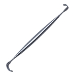 Ragnell Retractor, Double Ended, 4mm x 8mm Blade, 6mm x 15mm Blade, Overall Length 5-3/4" (145mm) 