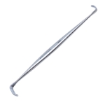 Ragnell-Linde Retractor, Double Ended, Serrated, 4mm x 8mm Blade, 6mm x 15mm Blade, Overall Length 5-1/4" (133mm) 