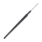 Rappazzo Intraocular Foreign Body Scissors, Sharp Pointed Tips, Guillotine Action, 20ga Diameter Shaft, 1mm Jaw, Lightweight Squeeze Handle, Dull Finish, Overall Length 6-3/8" (163mm) E1961 A,E1961 A