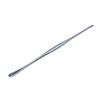 Penfield Elevator/Dissector, #2, Double Ended, Fully Curved Dissesctor, Wax Packer, Overall Length 7-3/4" (197mm) 