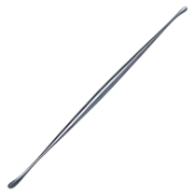 Penfield Elevator/Dissector #5, Double Ended, Slightly Curved Dissector, Blunt, Overall Length 11-1/4" (288mm) 