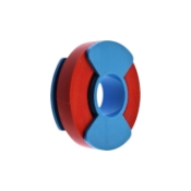 Red AutoClavable Surgical Identification Tape, Sold In 1 Roll, 1/4" Wide x 25 Long 