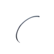 Regular Surgeons Needle, Half Circle, Size 2 