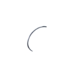 Regular Surgeons Needle, Half Circle, Size 7 