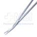 Resano-Capsule Scissors, Angled Upwards, Blunt/Sharp Tips, Flat/Round Handle, Satin Finish Crosswise, Overall Length 9-5/8" (245mm) - 19-13377B