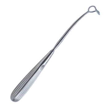 Adenoid Curette, Reverse Curved, Size 0 