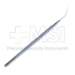 Reversed Sinskey Iris IOL Hook, 0.2mm Reverse Hook, 12mm Bend To Tip, Round Handle, Polished Finish - 11-4-6113