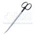 Reynolds (Jamison) Scissors, Super Cut, Curved, Bottom Blade Serrated, Black Ring Handles, Overall Length 6-1/4" (159mm) - 19-133314