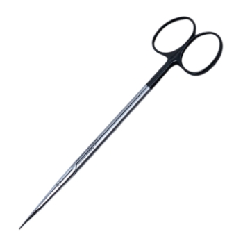 Reynolds (Jamison) Scissors, Super Cut, Straight, Bottom Blade Serrated, Black Ring Handles, Overall Length 6-1/4" (159mm) 