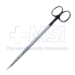Reynolds (Jamison) Scissors, Super Cut, Curved, Sharp Tips, Black Ring Handles, Overall Length 8" (203mm) - 19-133316