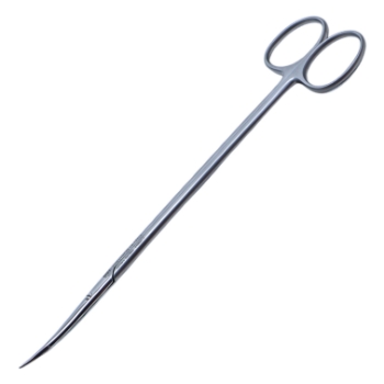 Reynolds (Jamison) Scissors, Curved, Tenotomy Style Tips, Two Tone Finish, Overall Length 7" (180mm) 