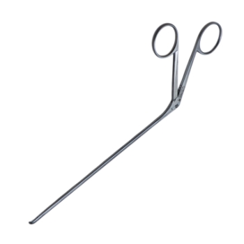 Rhoton Micro Cup Alligator Forceps, Right, 1mm Tip, Shaft Length 6" (152mm) 