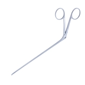 Rhoton Micro Cup Alligator Forceps, Left, 1mm Tip Width, Shaft Length 6" (152mm) 