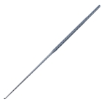Rhoton Micro Curette, Angled, 1mm x 2mm Cup, Overall Length 7-1/2" (191mm) 