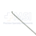 Rhoton Style Ball Tip Dissector, 2mm Ball Tip, Round Handle, Overall Length 7-1/2" (191mm) - 18-8443RU