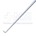 Rhoton-Type Hook, Angled 90 Degrees, Blunt, Overall Length 7-1/2" (190mm) - 388370J