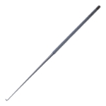 Rhoton-Type Hook, Angled 90 Degrees, Blunt, Overall Length 7-1/2" (190mm) 