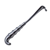 Richardson Retractor, Grip Handle, 3/4" Wide, 1" Deep, Overall Length 9-1/2" (241mm) 