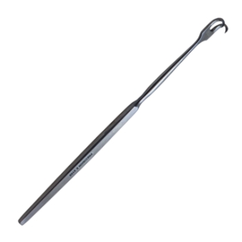 Rigid Rake Retractor, 2 Prongs, Sharp, Wide, Overall Length 6-1/2" (165mm) 