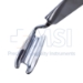 Ring Blade #2, Left, 22mm x 57mm Blade, Groove In Blade For Endotracheal Tubes Up To 24Fr, Overall Length 6.2" (155mm) - 114-8620-2L