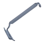 Ring Blade #3, Right, 29mm x 72mm Blade, Groove In Blade For Endotracheal Tubes Up To 29Fr, Overall Length 6.4" (160mm) 