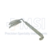 Ring Blade #4, Left, 34mm x 85mm Blade,  Groove In Blade For EndoTracheal Tubes Up To 37Fr, Overall Length 6.4" (160mm) - 114-8620-4L