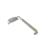 Ring Blade #4, Left, 34mm x 85mm Blade,  Groove In Blade For EndoTracheal Tubes Up To 37Fr, Overall Length 6.4" (160mm) 