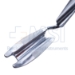 Ring Blade #5, Left, 37mm x 94mm Blade, Groove In Blade For EndoTracheal Tubes Sizes Up To 37Fr, Overall Length Is 6.4" (160mm) - 114-8620-5L