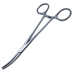 Rochester-Ochsner, Curved, 1 x 2 Teeth, Overall Length 6-1/4" (159mm) 