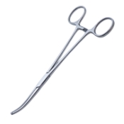 Rochester-Ochsner Forceps, Curved, Overall Length 7-1/4" (184mm) 