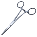 Rochester Pean Forceps, Straight, Overall Length 5-1/2" (140mm) 